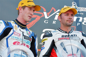 Maxwell and Stauffer have signed with Team Honda Racing for season 2011.
