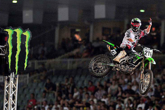 The Kawasaki Racing Team of Billy Mackenzie (pcitured) and Dean Ferris has picked up Monster Energy as its title sponsor for 2011.