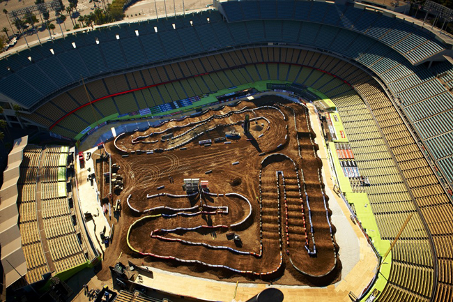 MotoOnline was on hand at the epic LA round of AMA Supercross last weekend.