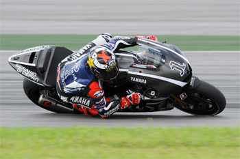 Spaniard Jorge Lorenzo has a new look for the 2011 season with support from Alpinestars and Rockstar Energy.