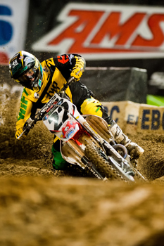 Aussie Chad Reed is looking to improve upon his second place from Oakland last weekend.