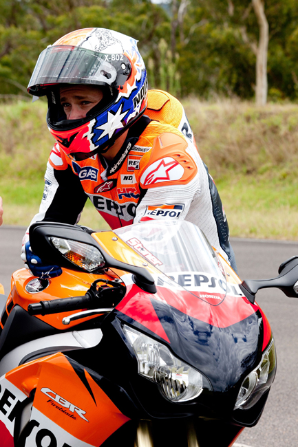 Casey Stoner is Repsol Honda's newest team member for 2011.