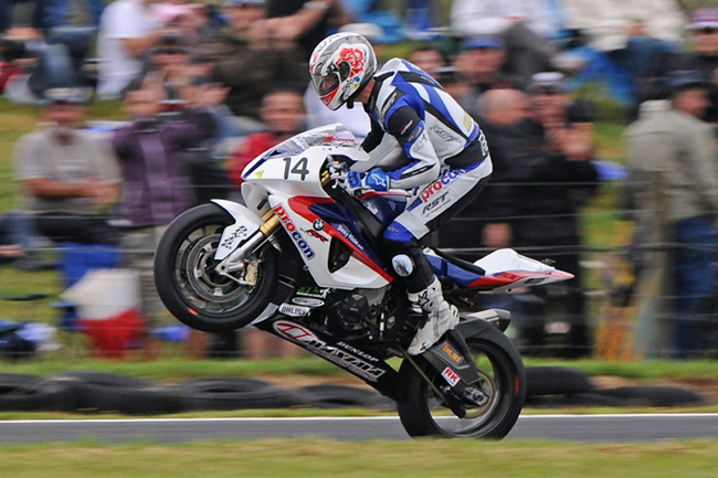 2008 ASBK title winner Glenn Allerton was a popular winner for BMW last weekend at Phillip Island.