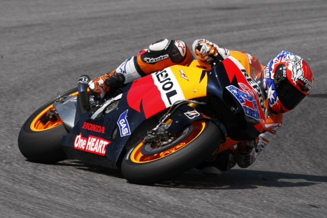 Aussie Casey Stoner has been in exceptional form since joining Repsol Honda for 2011.